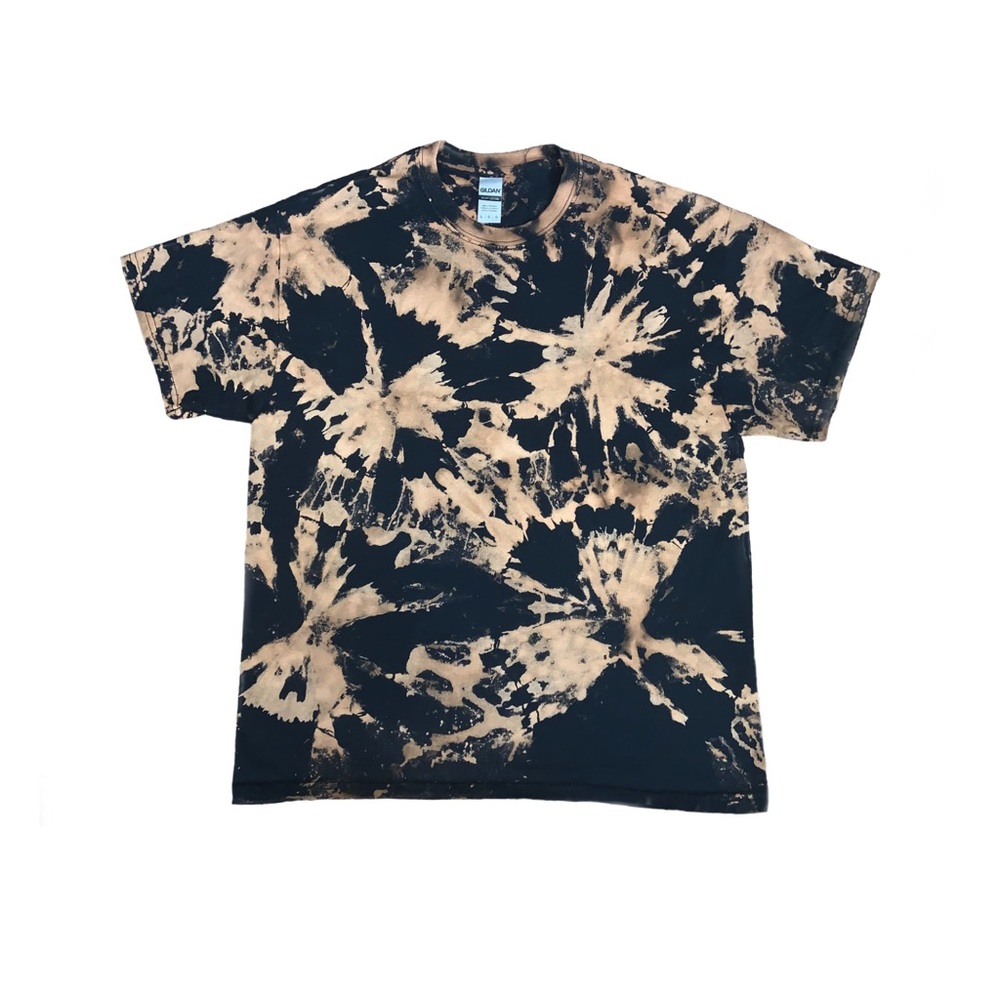 Black Tie Dye Oversized T Shirt